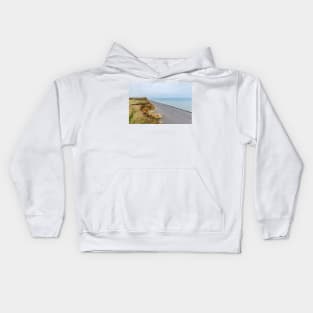 Weybourne Beach and Cliffs Kids Hoodie